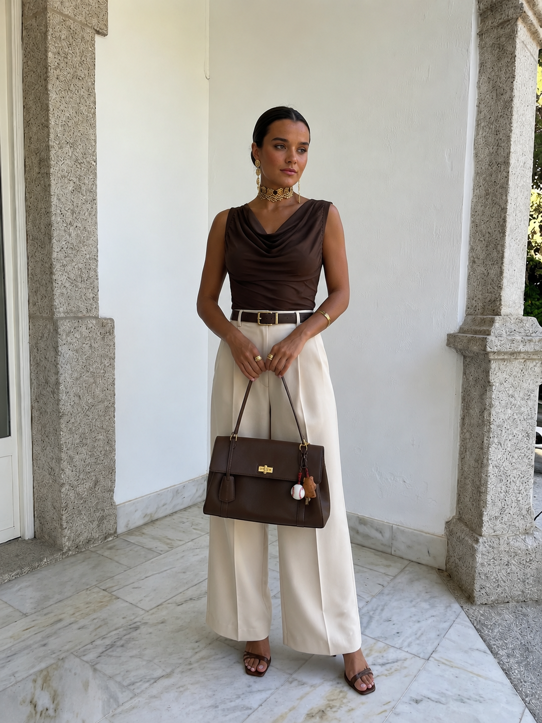 Bolso Évora Vintage - Dos tonalidades