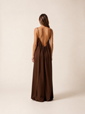 Vestido camil - Largo espalda descubierta