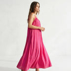 Vestido camil - Largo espalda descubierta