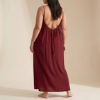 Vestido camil - Largo espalda descubierta