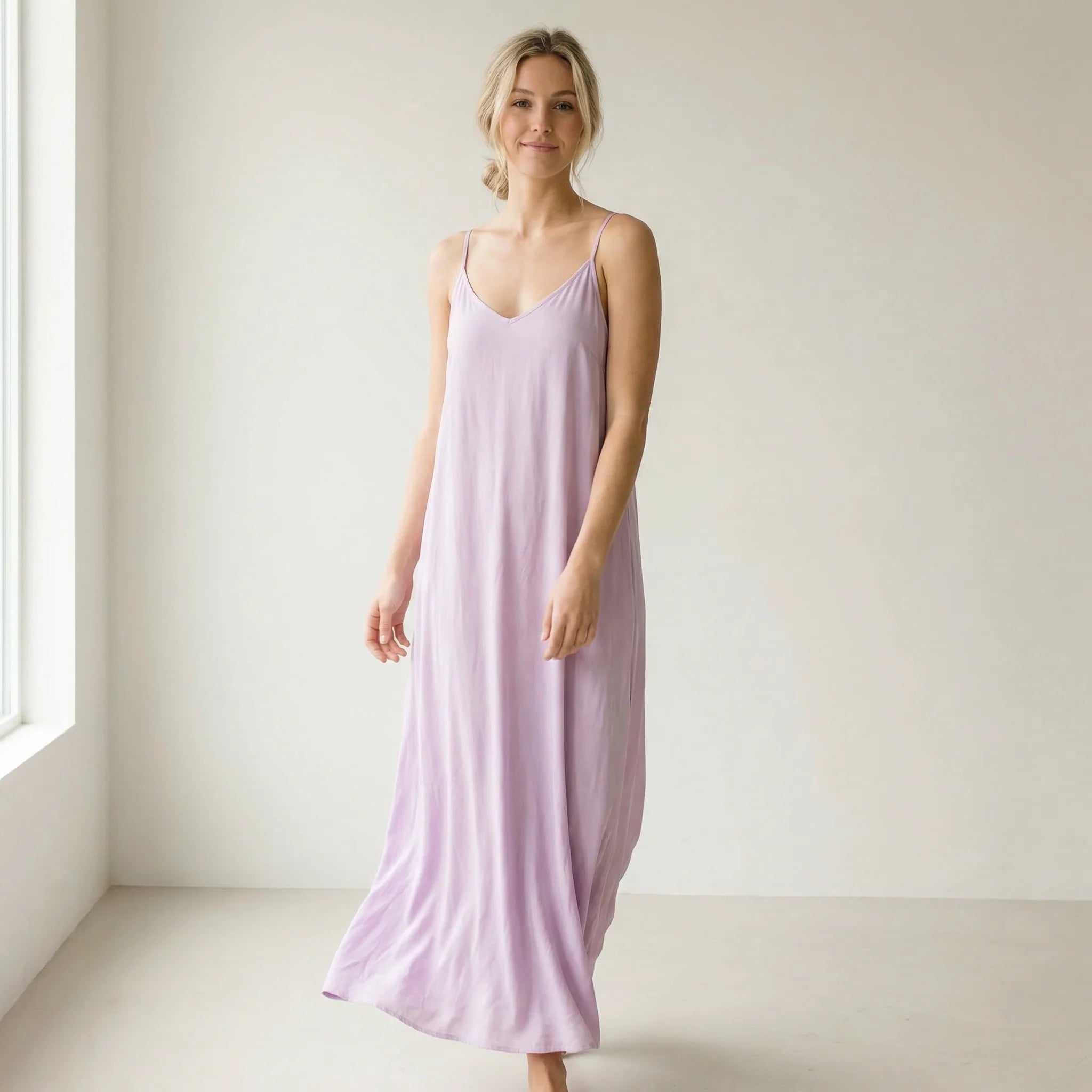 Vestido camil - Largo espalda descubierta