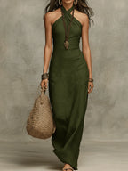 Vestido ambar en 6 colores