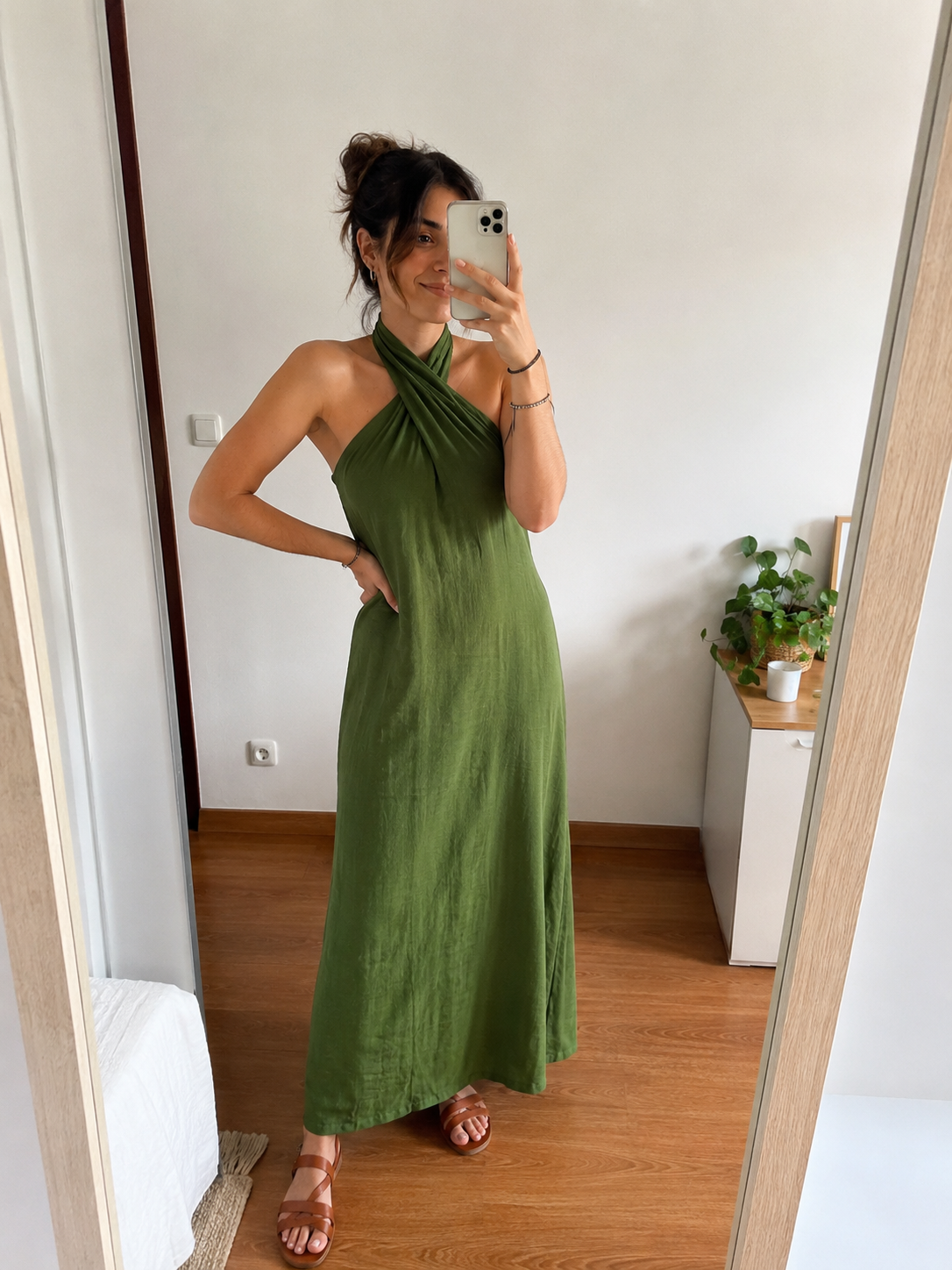 Vestido Ámbar Verde