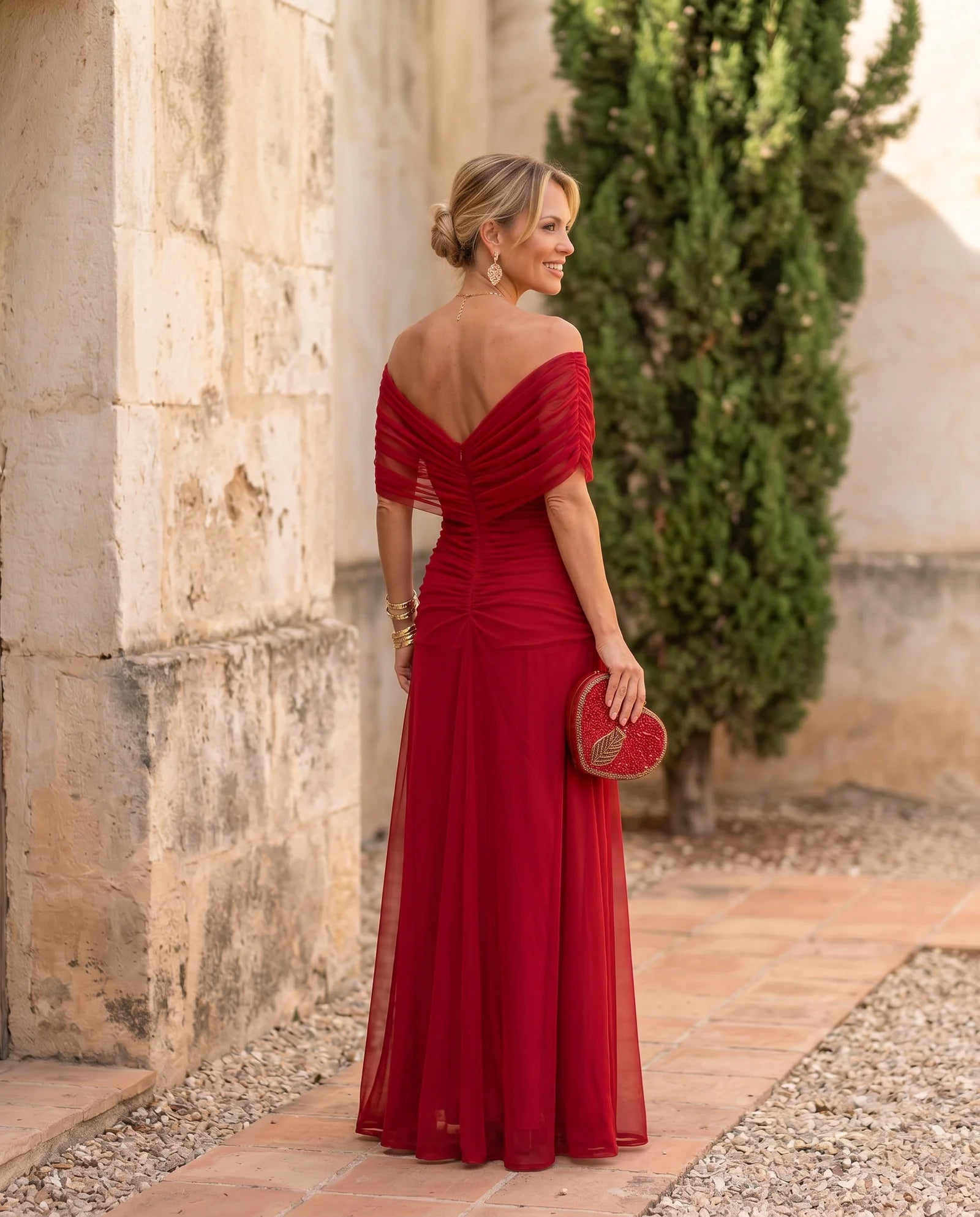 Bianca - Vestido elegante para fiesta con escote en corazón