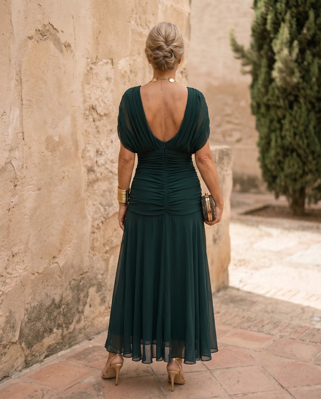 Bianca - Vestido elegante para fiesta con escote en corazón