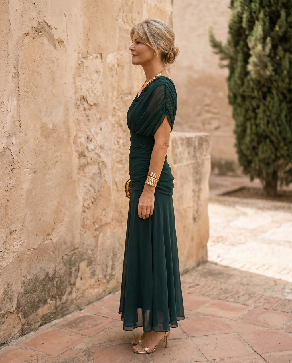 Bianca - Vestido elegante para fiesta con escote en corazón