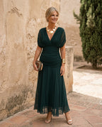 Bianca - Vestido elegante para fiesta con escote en corazón